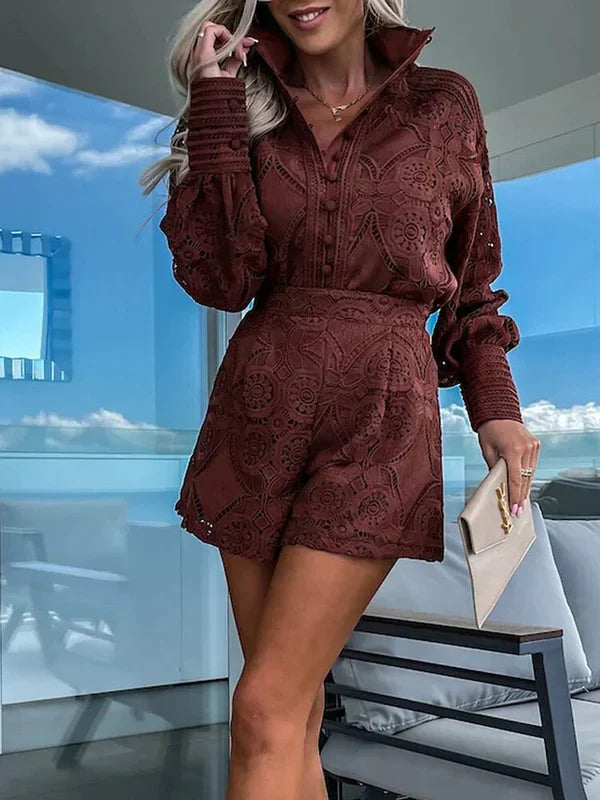 Zomerse Ibiza Kant Set voor Dames
