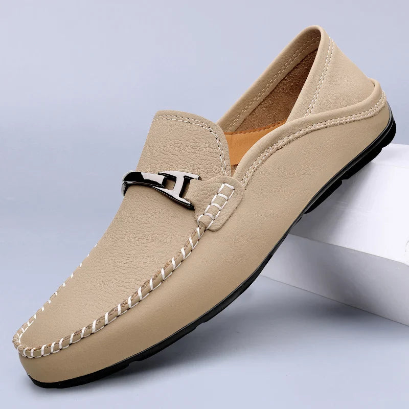 Artisané premium leren loafers voor heren