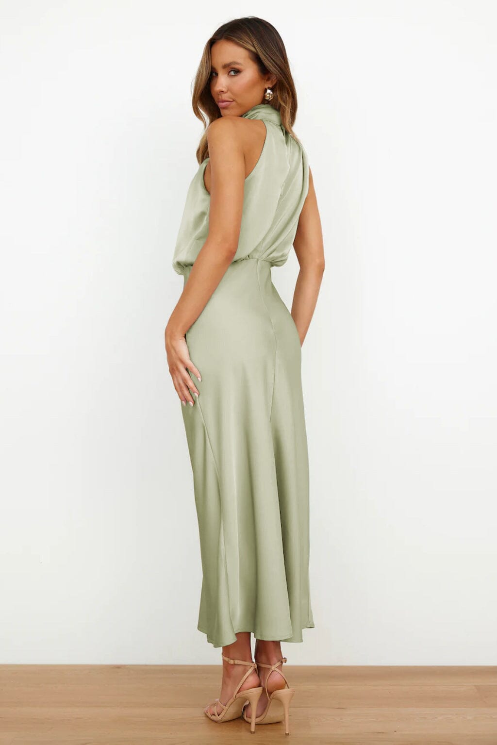 Grace Elegante Zijden Jurk