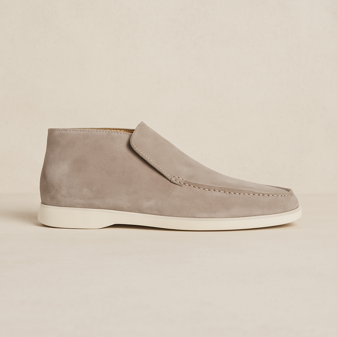 Suède Mid-Top Loafers voor Heren