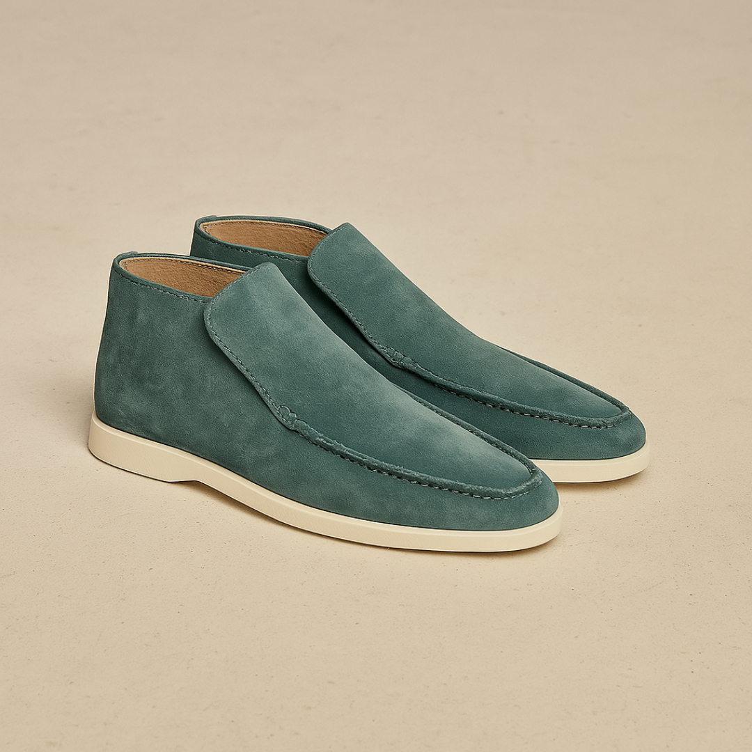 Suède Mid-Top Loafers voor Heren