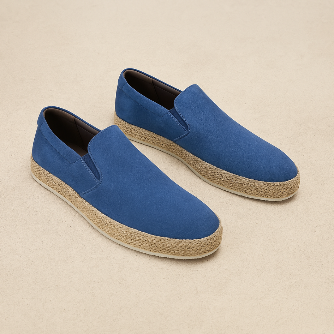 Katoenen Slip-On Zomerschoenen voor Heren