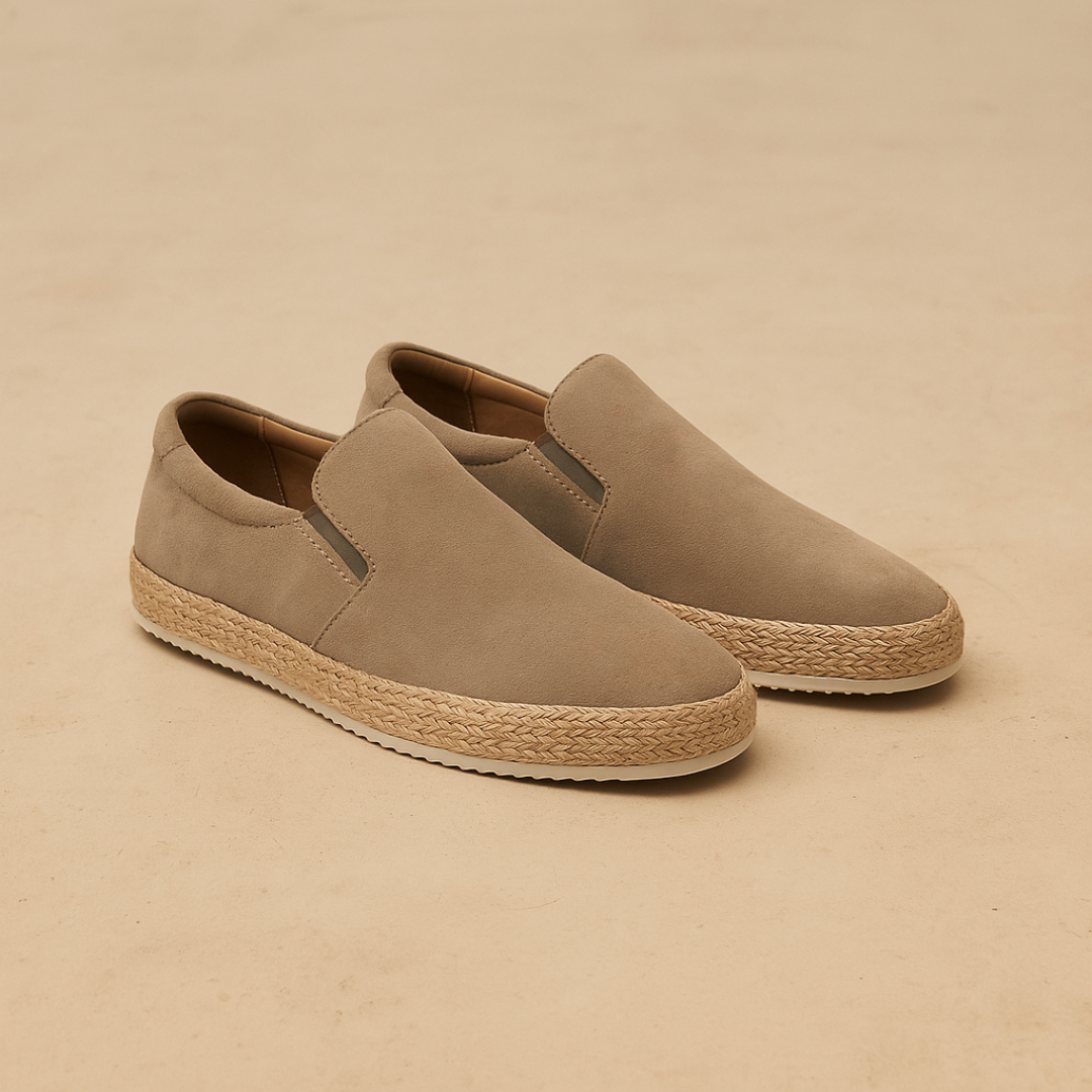 Katoenen Slip-On Zomerschoenen voor Heren