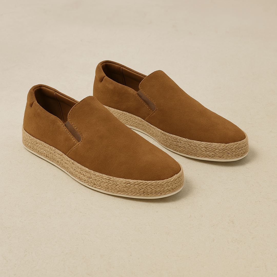 Katoenen Slip-On Zomerschoenen voor Heren