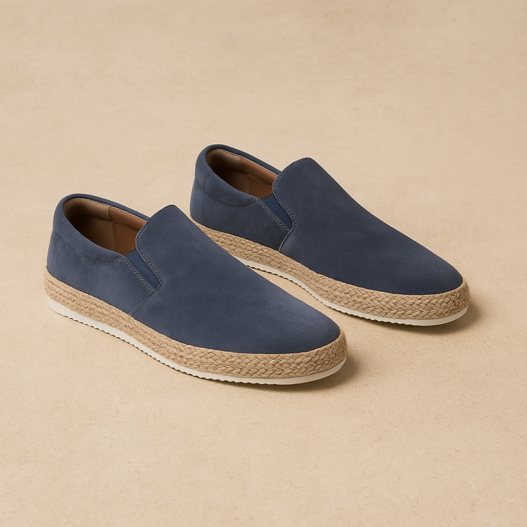 Katoenen Slip-On Zomerschoenen voor Heren