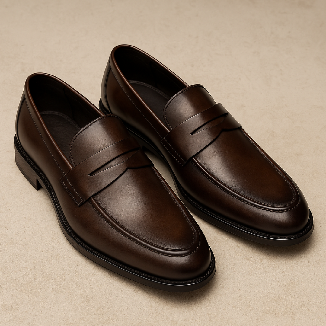 Premium Leren Penny Loafers voor Heren