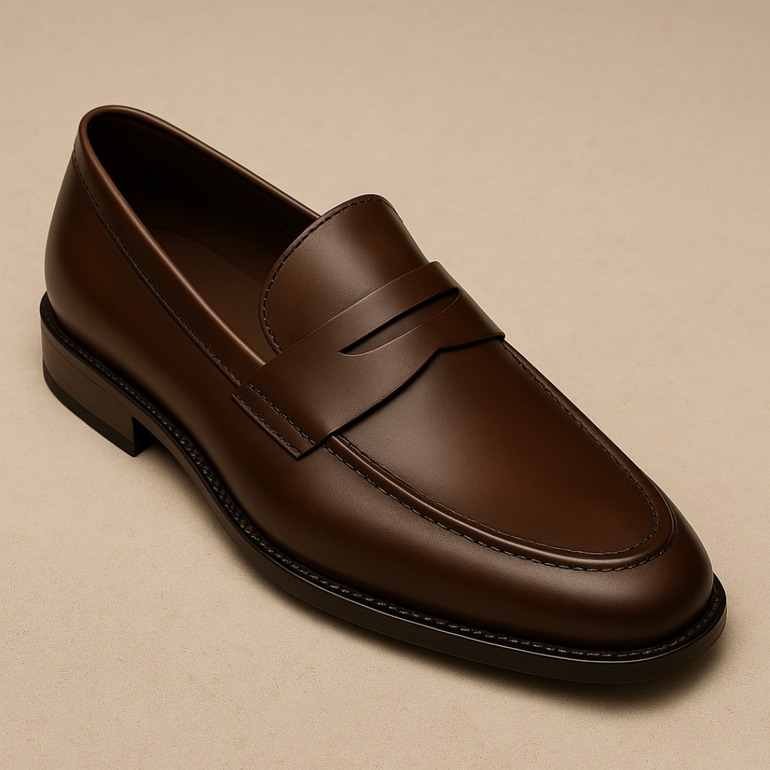 Premium Leren Penny Loafers voor Heren