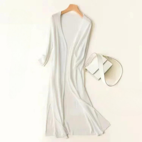 Stijlvolle Comfortabele Lange Cardigan voor Dames