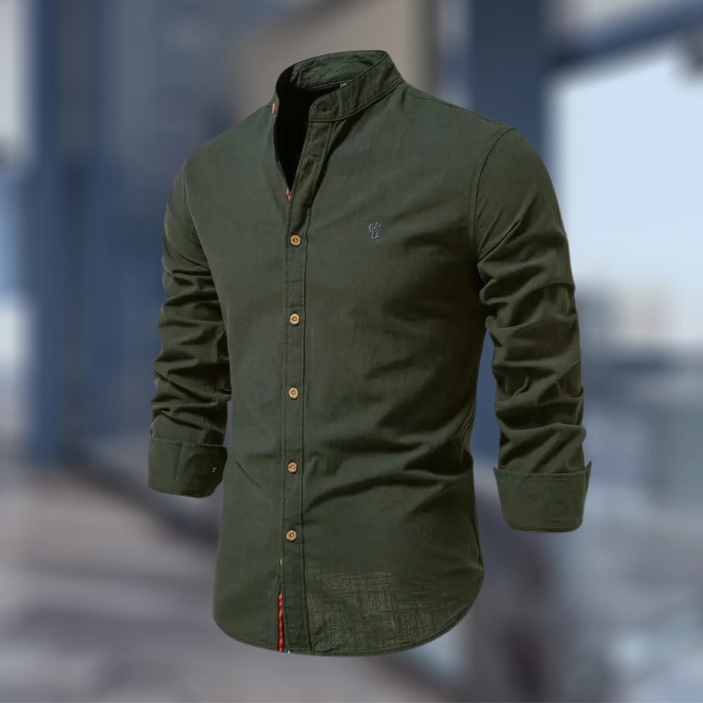 Casual Poloshirt Voor Heren Met Lange Mouwen