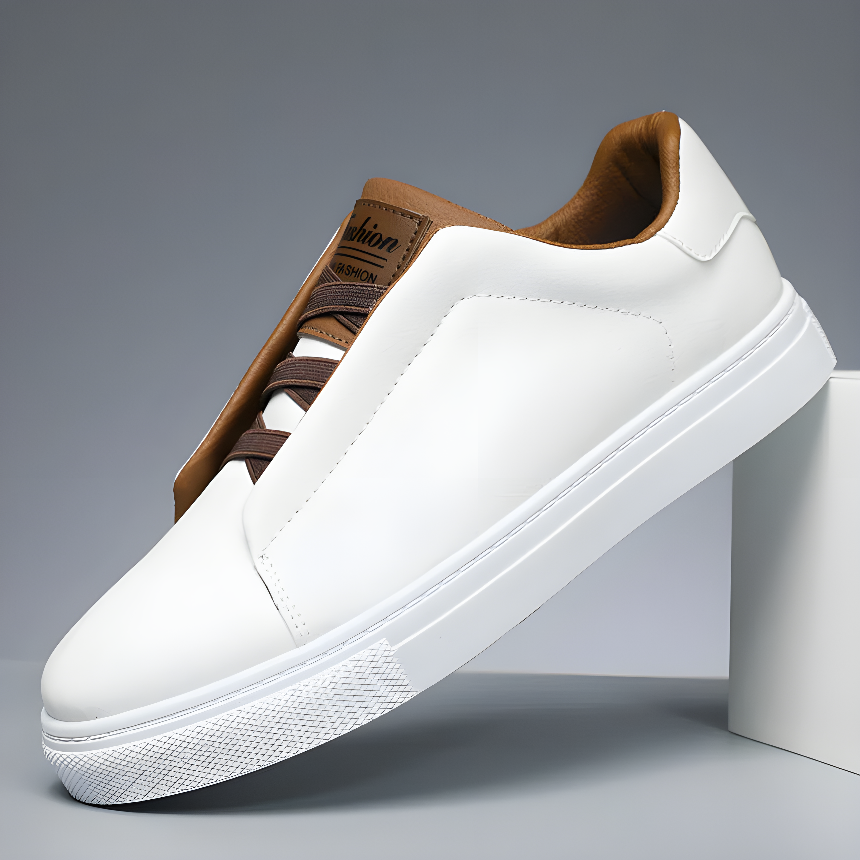 Stijlvolle Leren Sneakers voor Heren – Tijdloos Klassiek Design