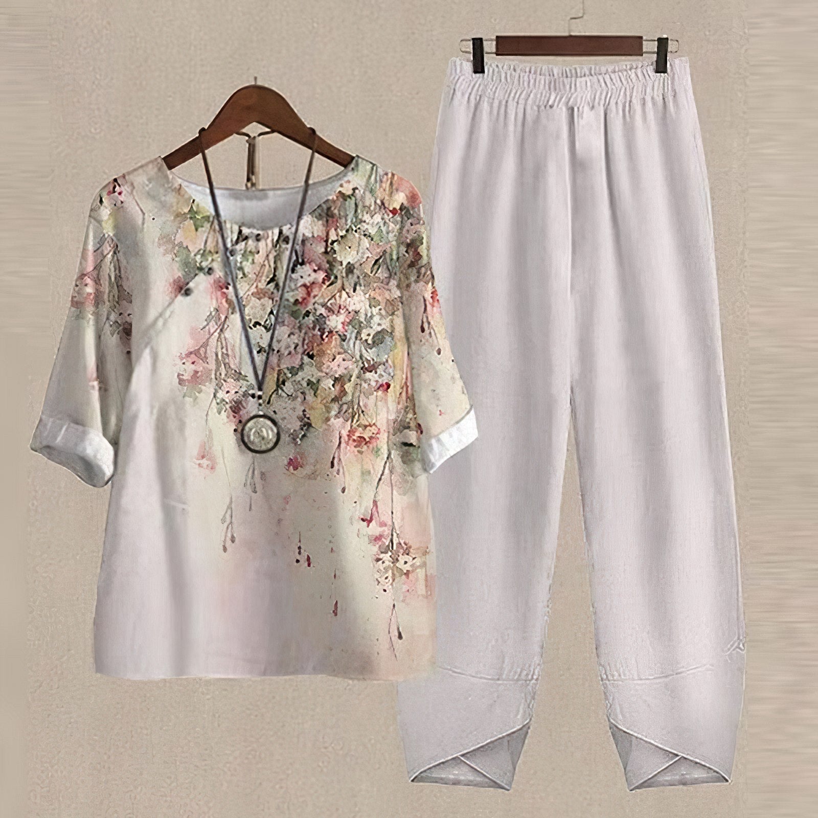 Tweedelige Zomeroutfit – Ideaal voor Warme Dagen