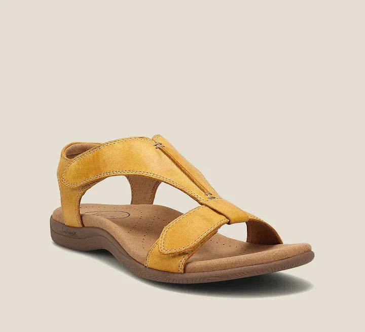 Stijlvolle Leren Schoenen met Verstelbare Sandalen
