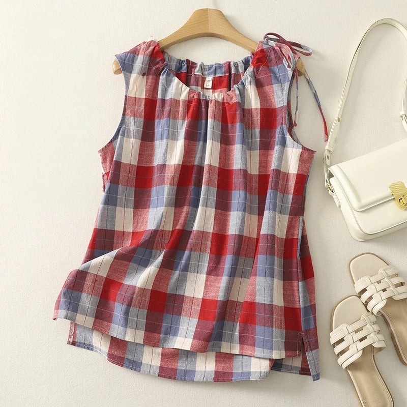 Elegante Linnen Top voor Dames