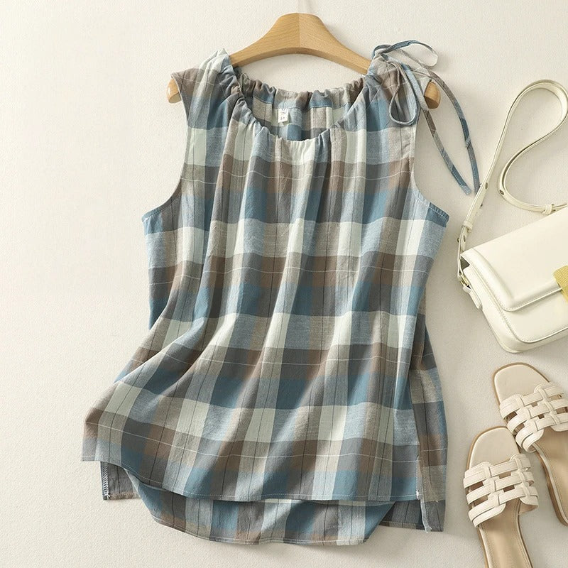 Elegante Linnen Top voor Dames
