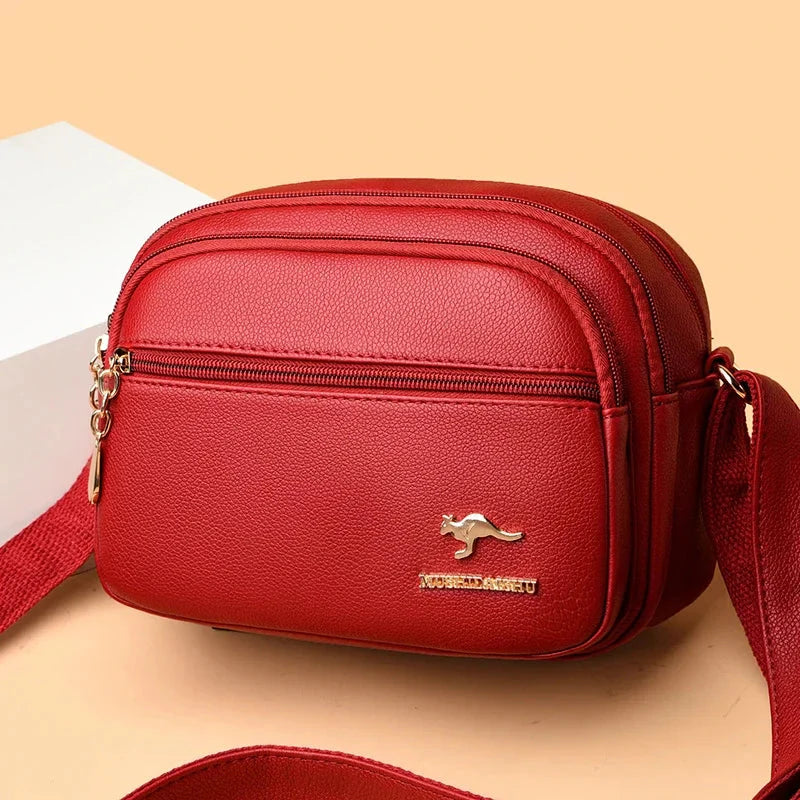 Angel leren handtas voor dames