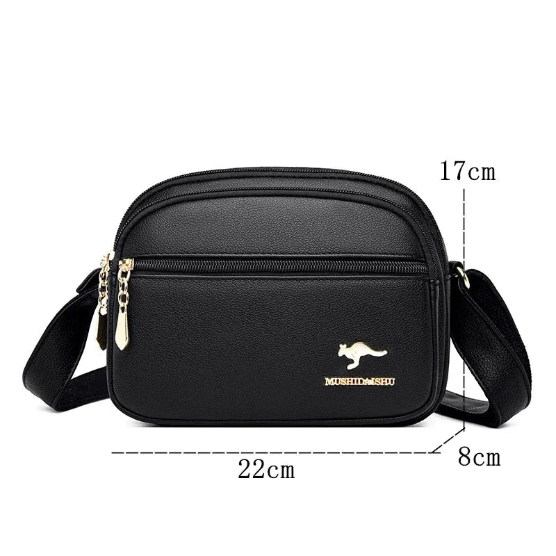 Angel leren handtas voor dames