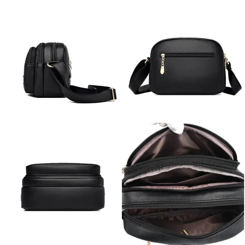 Angel leren handtas voor dames
