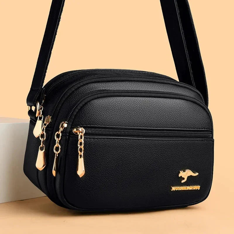 Angel leren handtas voor dames
