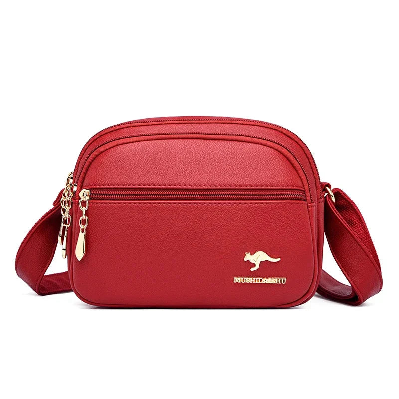 Angel leren handtas voor dames