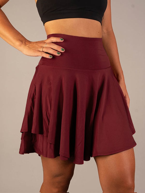 Gracieus minirok ontworpen voor dames