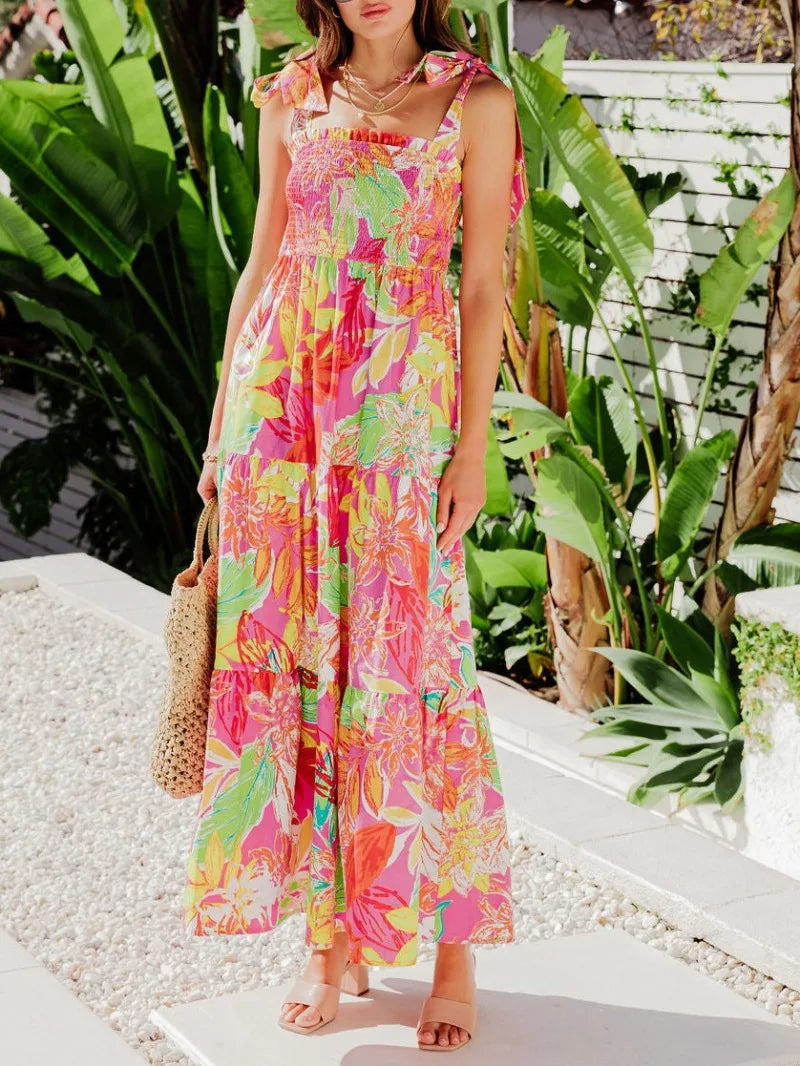 Exclusieve Zijde Maxi Jurk voor Dames