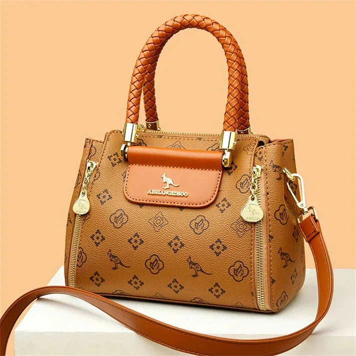 Elegante leren handtas voor dames