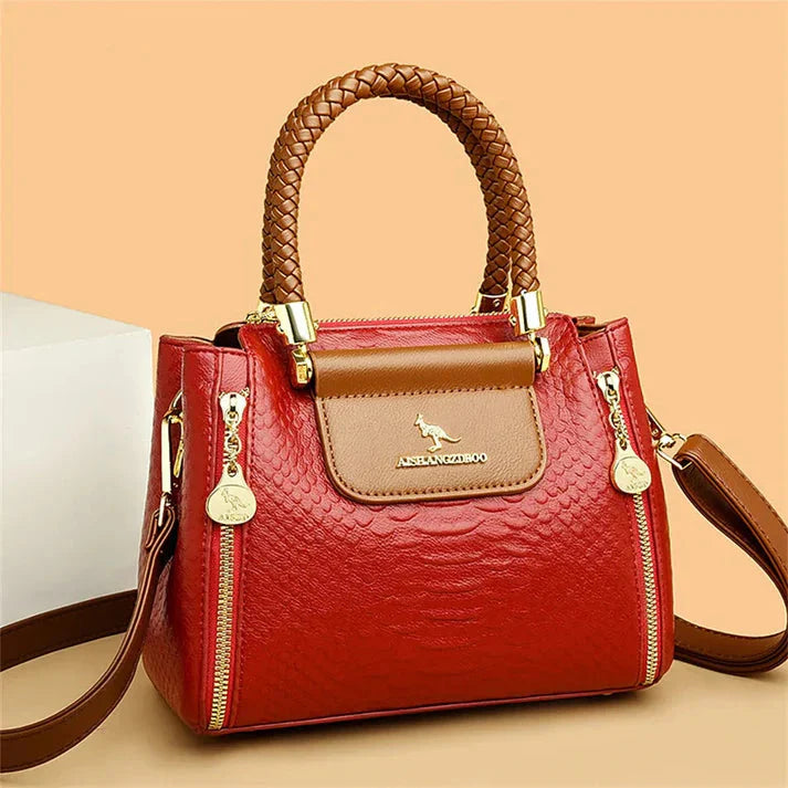 Elegante leren handtas voor dames