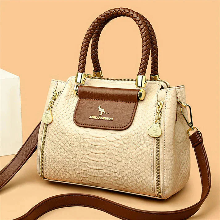 Elegante leren handtas voor dames