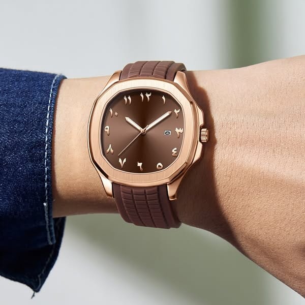 Klassiek quartz horloge voor heren