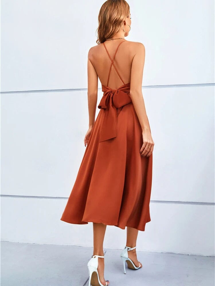 Mia Strapless Zijde Maxi Jurk