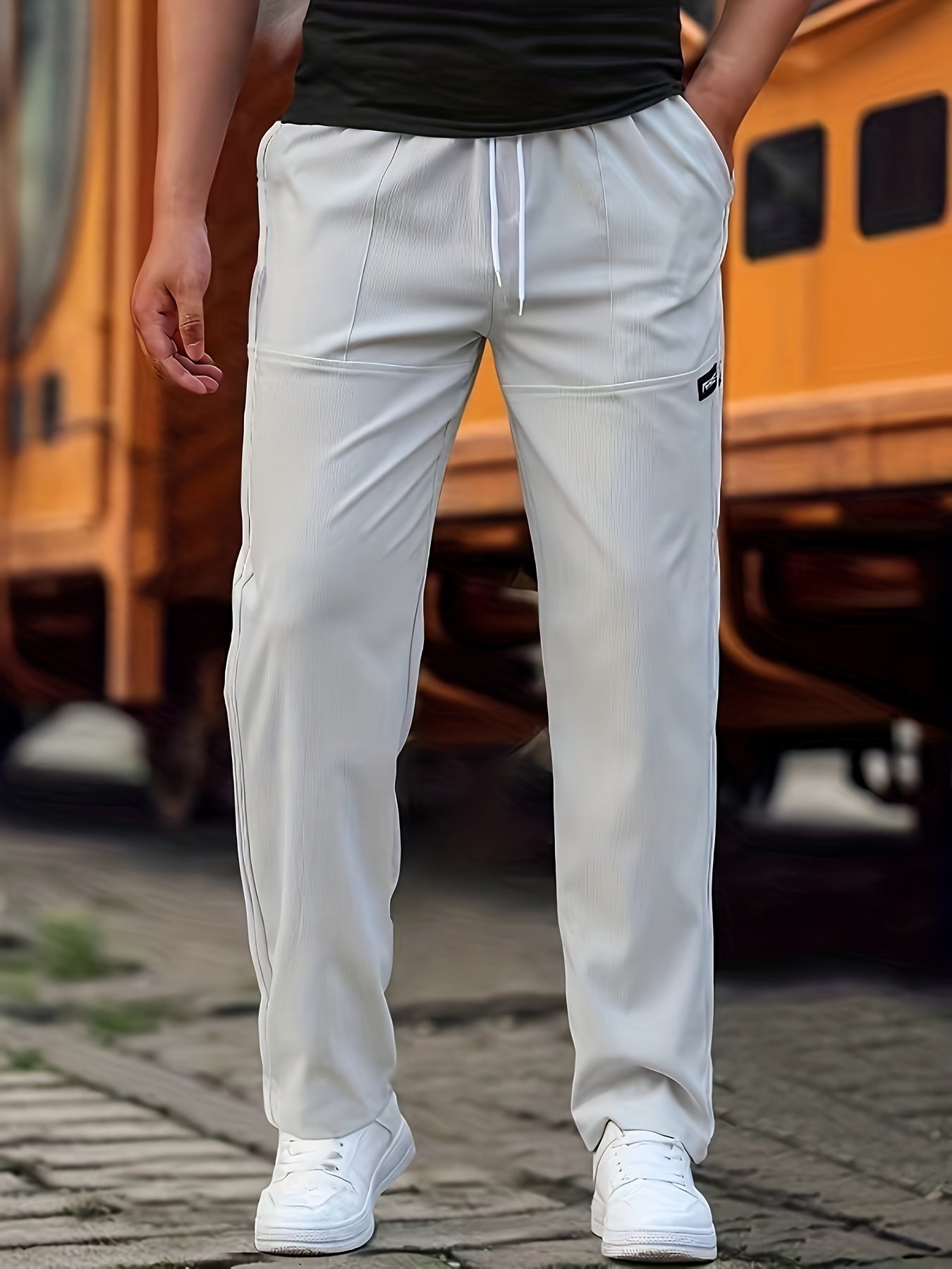 Stijlvolle en Fijne Casual Broek voor Heren