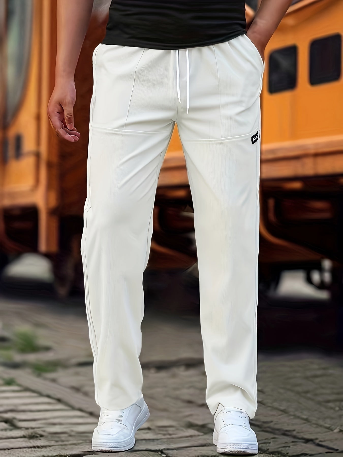 Stijlvolle en Fijne Casual Broek voor Heren