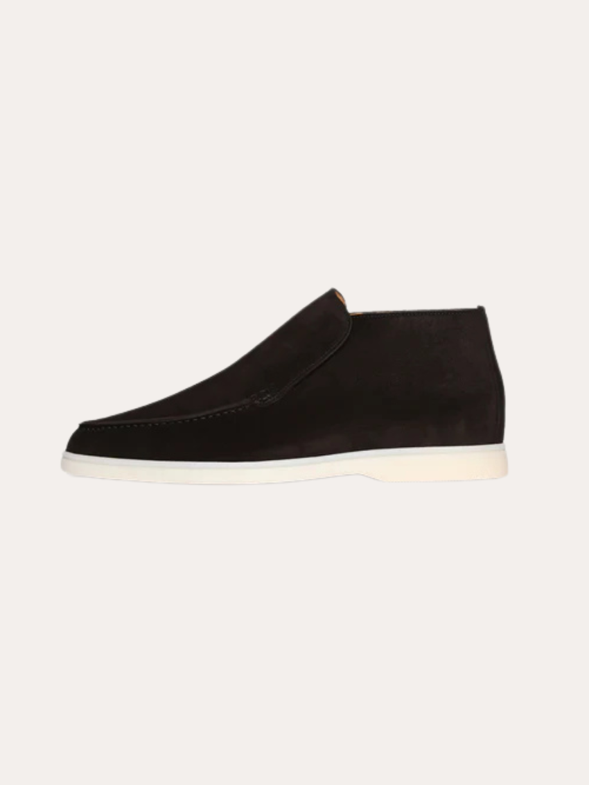 Suède Loafers met Ronde Neus voor Heren