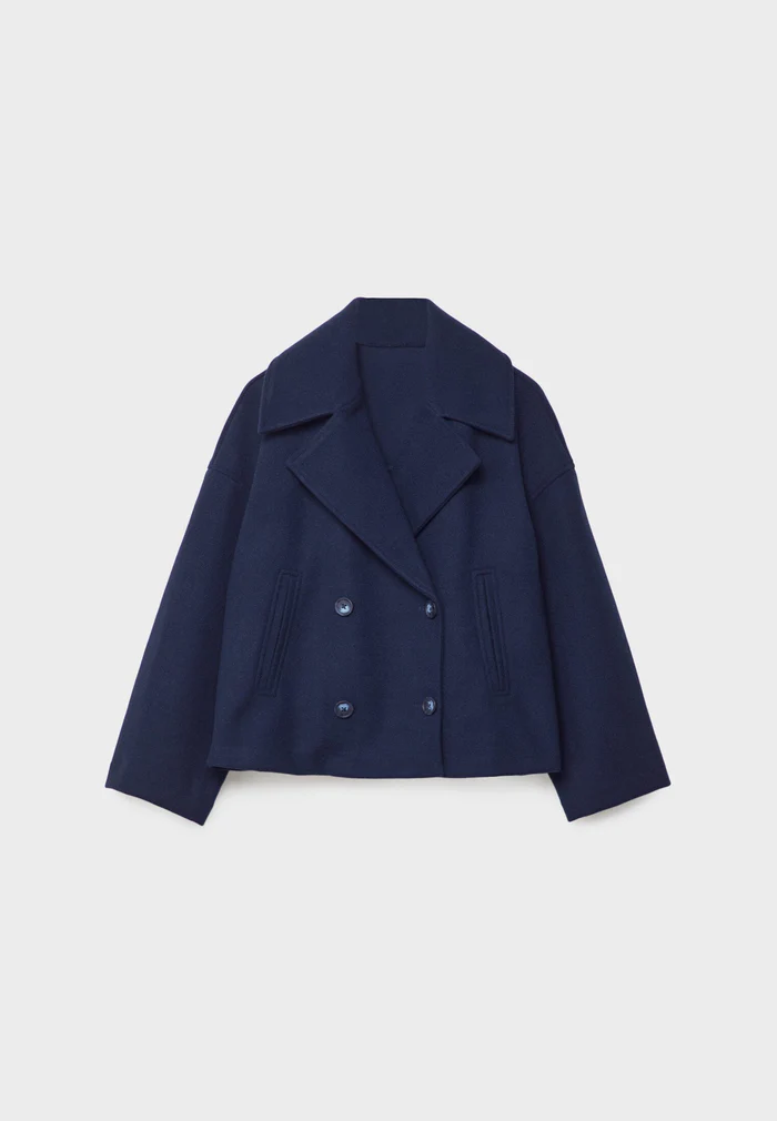 Arta Double-Breasted Coat | Buttoned Coat