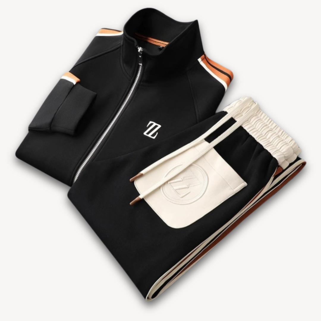Casual Heren Trainingspak Set – Perfect voor Dagelijks Gebruik