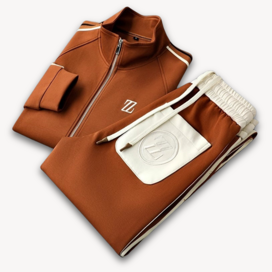 Casual Heren Trainingspak Set – Perfect voor Dagelijks Gebruik