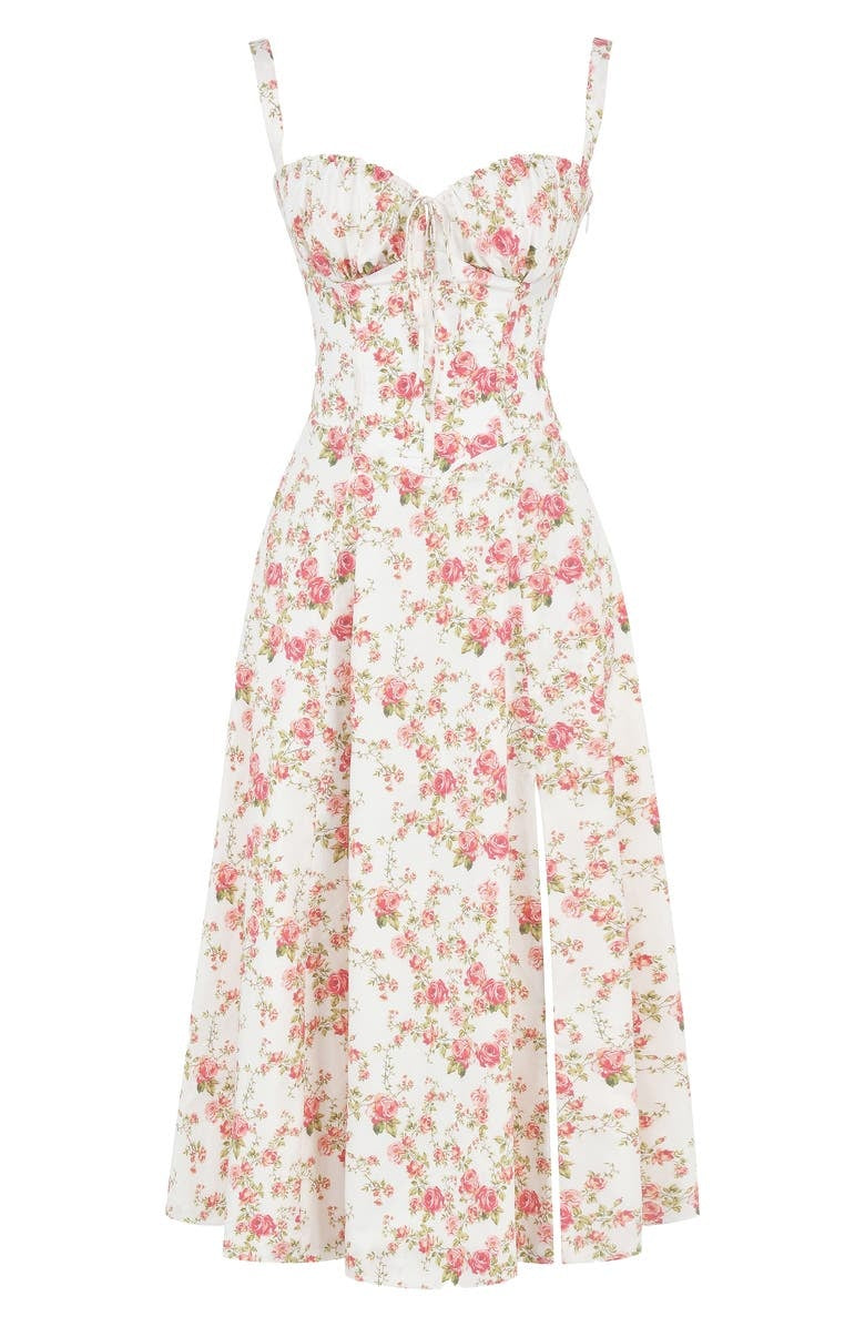 Bustier Jurk met Geaccentueerde Taille – Chic en Modern