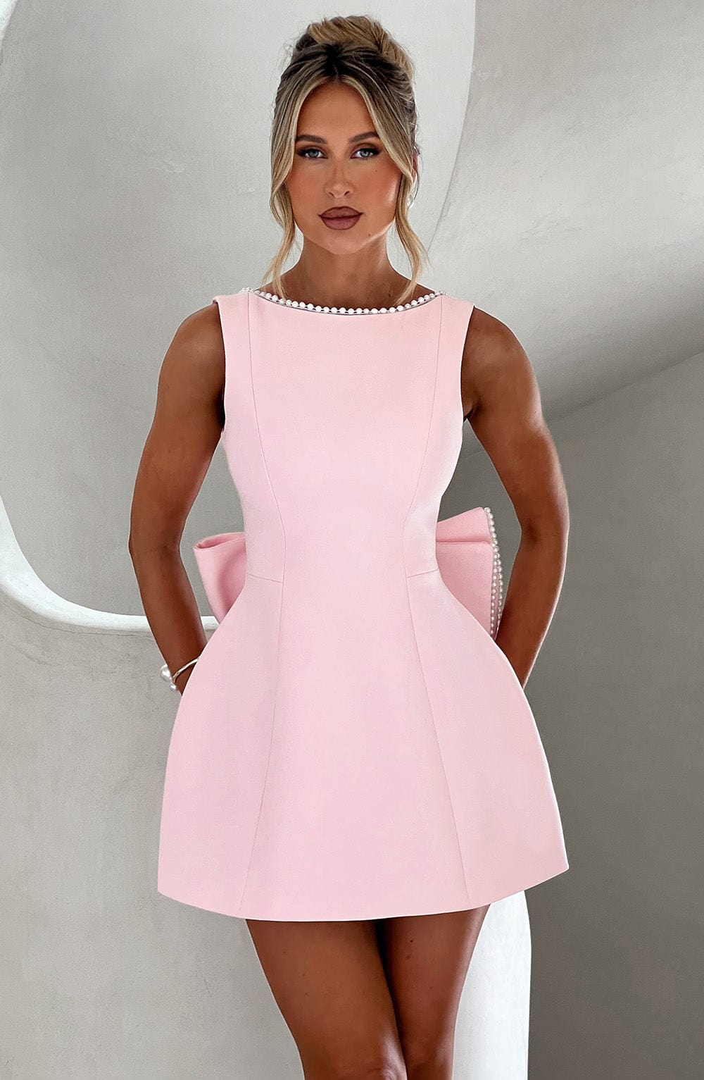 Monica Nauwsluitende Mini Jurk