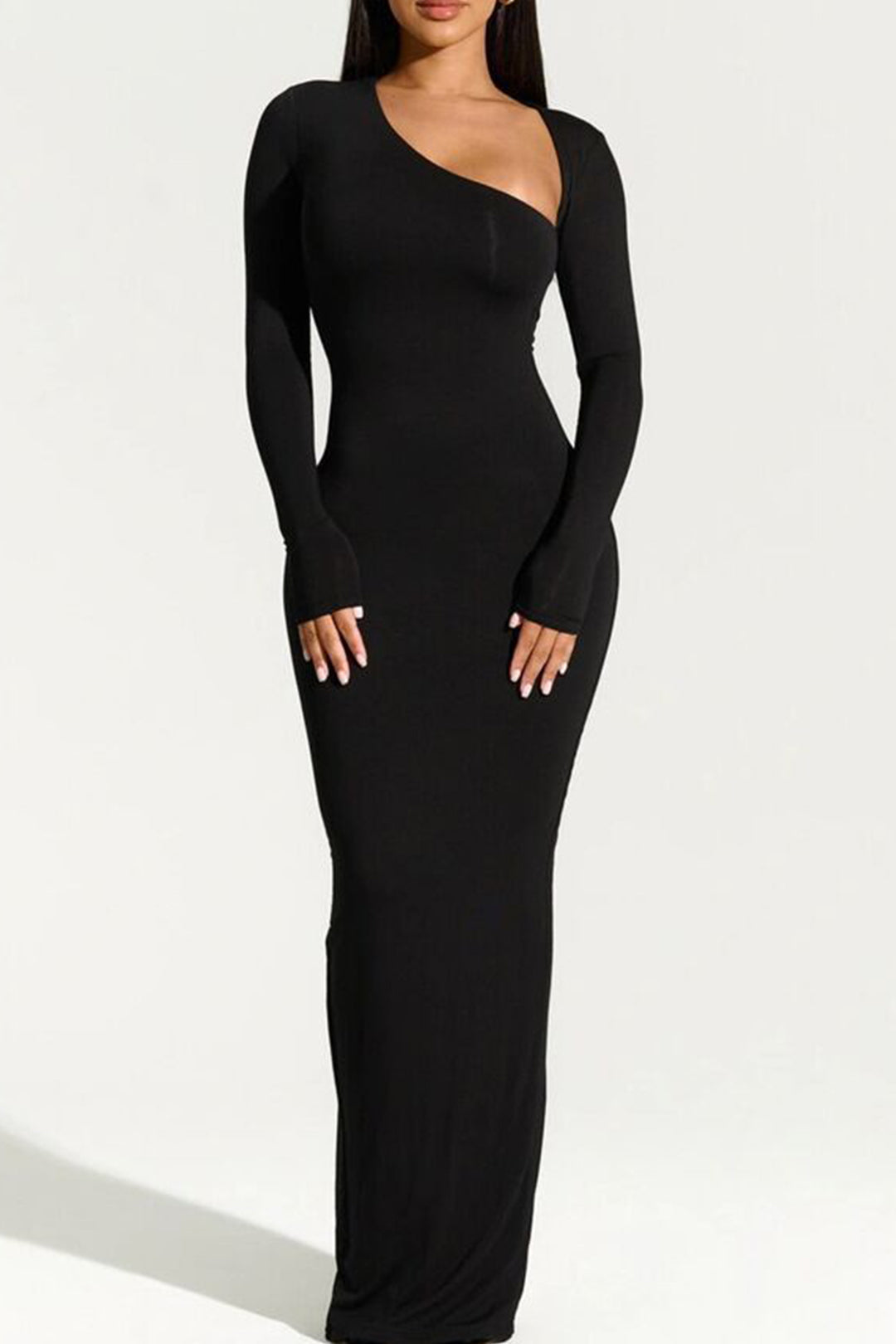 Elegante Split Maxi Jurk
