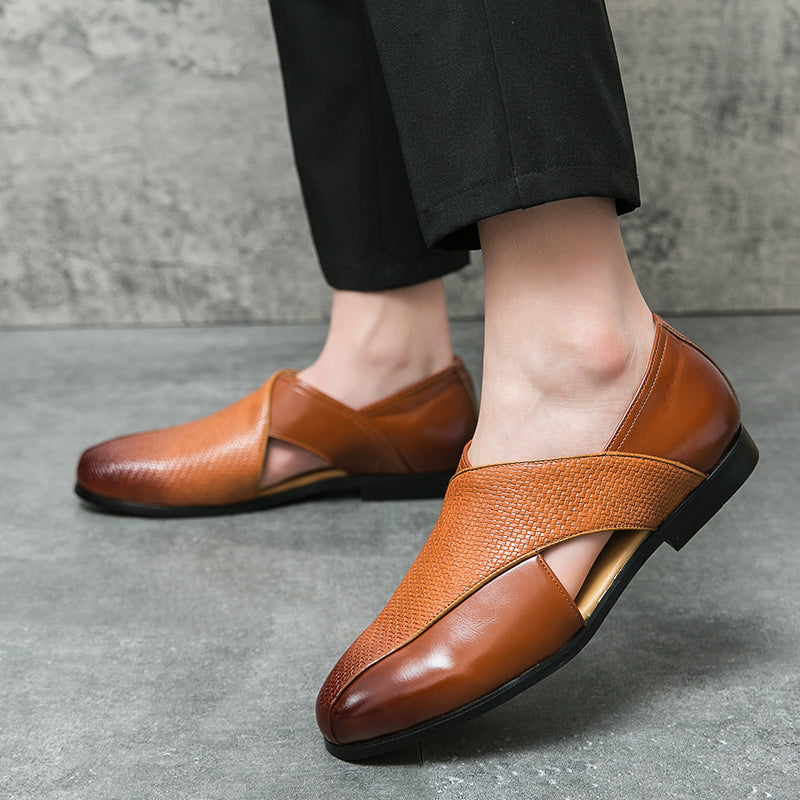 Echtleren Mocassins voor Heren