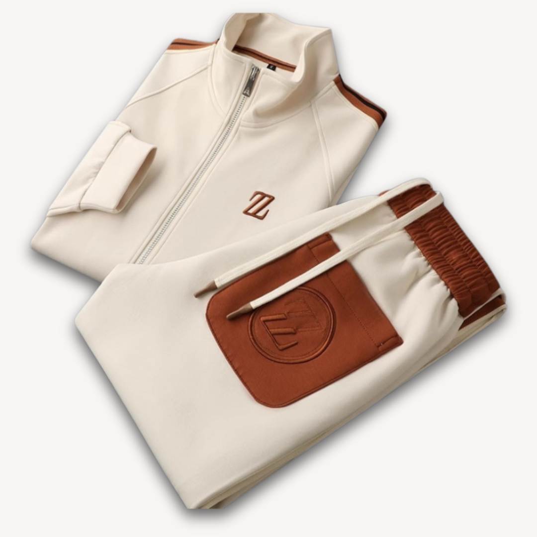 Casual Heren Trainingspak Set – Perfect voor Dagelijks Gebruik