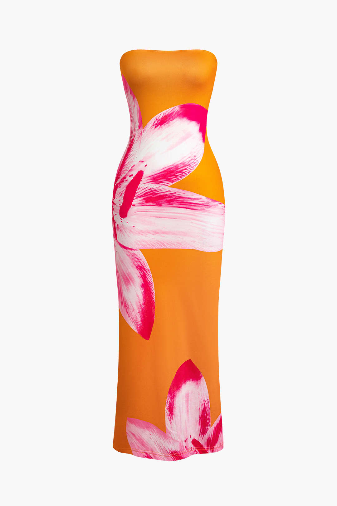 Bloemenprint Midi Jurk