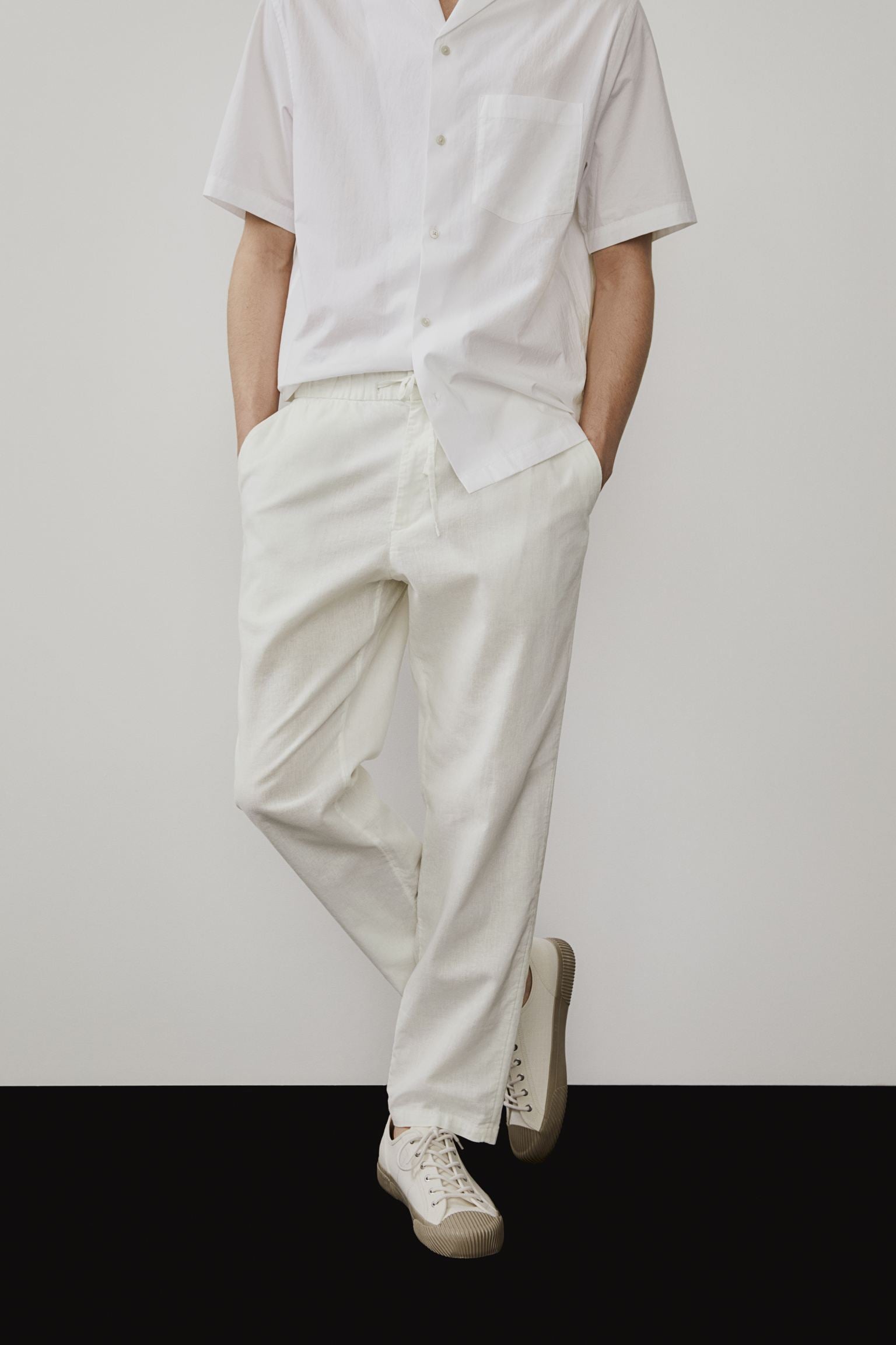 Elegante Linnen Broek voor Heren