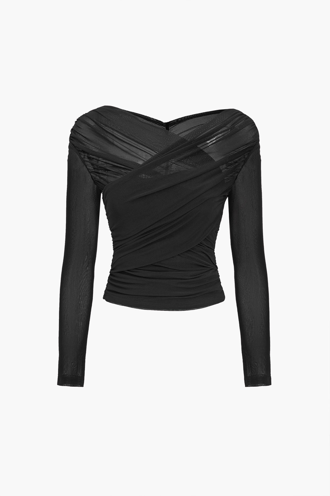 Chique Betoverende Mesh Top voor Vrouwen