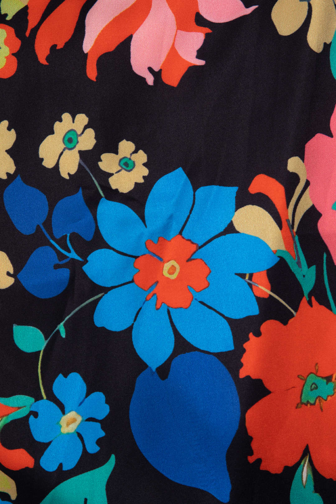 Maxi-jurk met bloemen en kant