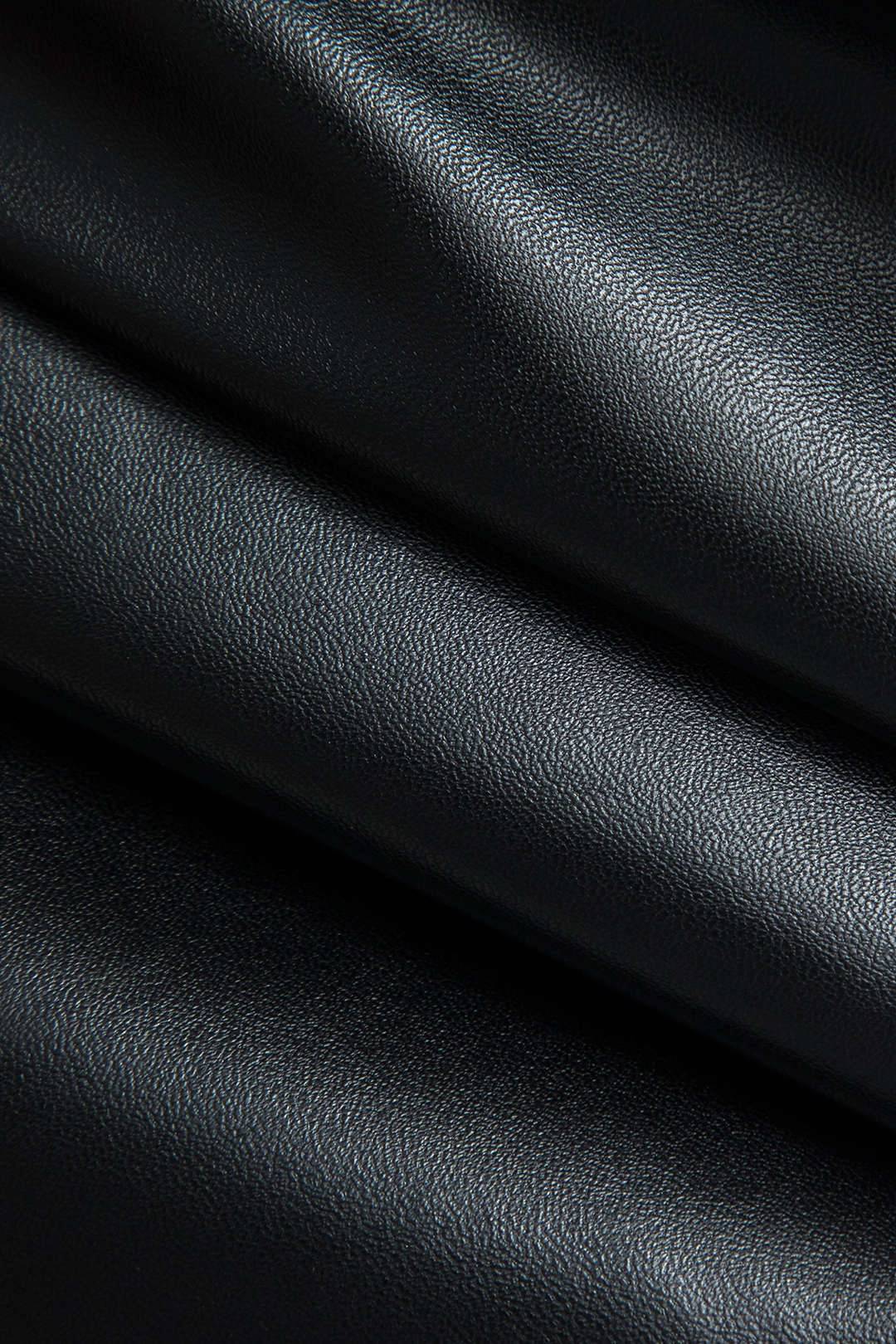 Slim Fit Synthetische Leer Jurk