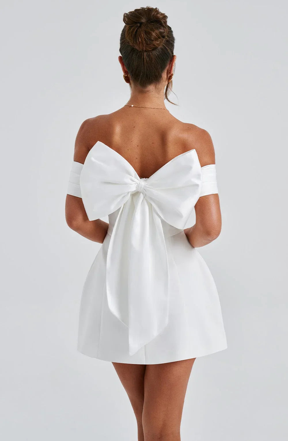 Noir Mini Jurk - Ivory