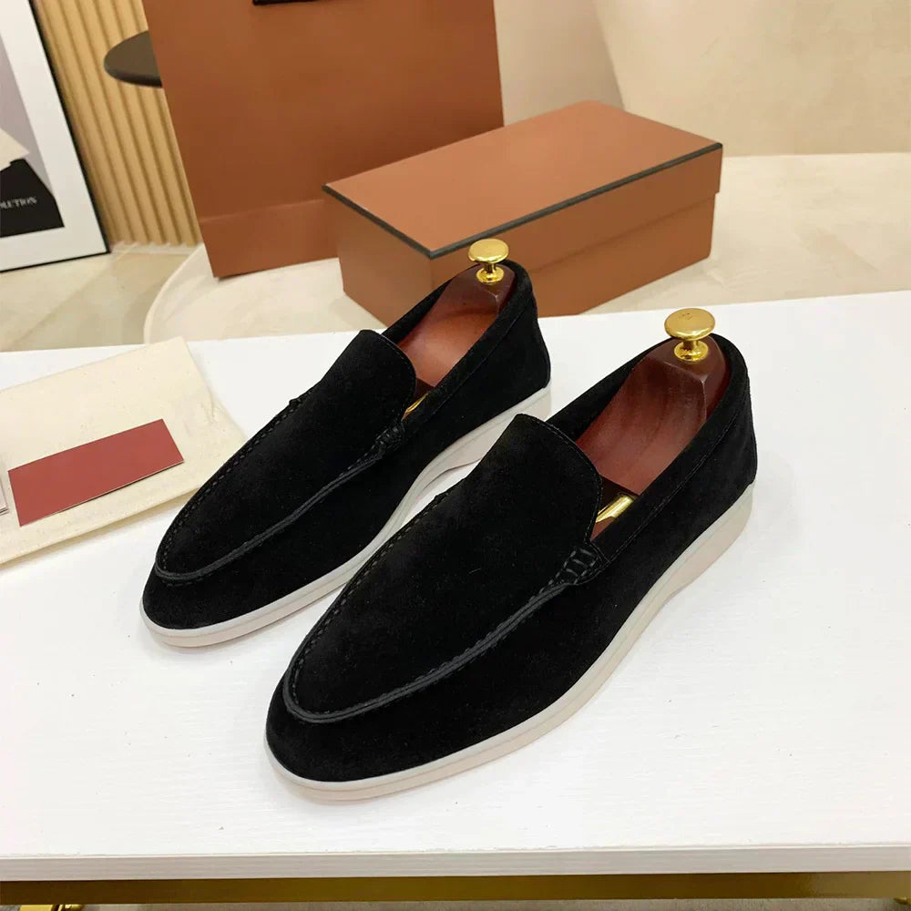 Comfortabele Suède Loafers – Zacht, Ademend en Ondersteunend