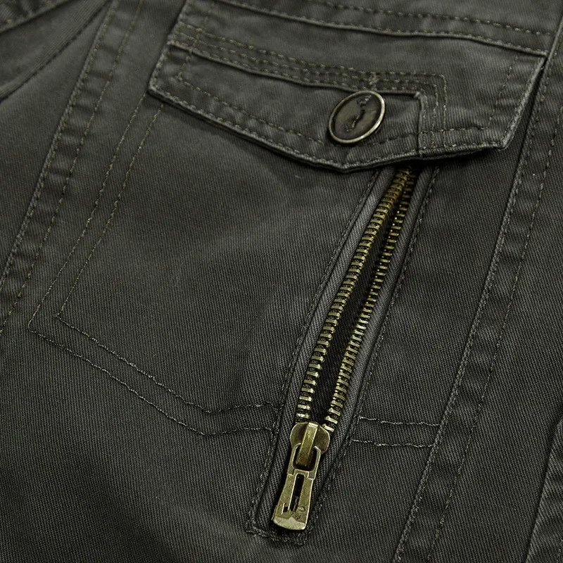 Heren Jas – Relaxed Fit – Notch Reverskraag – Meerdere Zakken – Robuuste Look