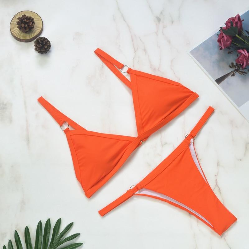 Stijlvolle Triangel Bikini Set voor Dames